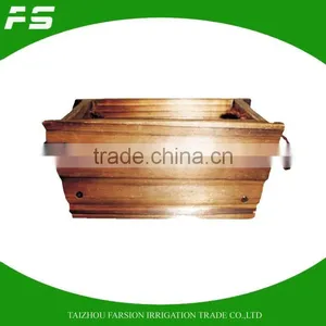 Fir Wood Antique Design Rectangle Flower Planter Flower Pot thumbnail-1