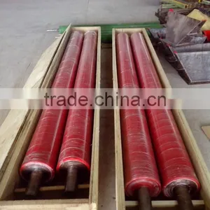 Custom Dimension Red PU Conveyor Roller thumbnail-1