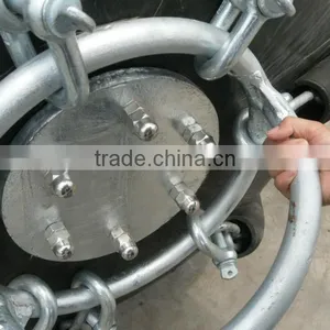 CCS BV Approved Marine Pneumatic Rubber Fender for Ship Use thumbnail-5