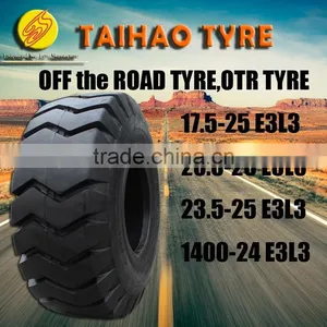 China Tyre Manufacturer E3 L3 Grader Tire 17.5-25 17.5x25 thumbnail-1