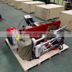 High-performance 8 hp or 9hp Diesel Engine Tractor Reaper With Good Reaper Binder Price thumbnail-3
