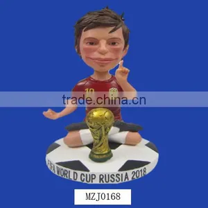 Handmade Mcustom Resin Sports Custom Doll Souvenir Football Bobblehead thumbnail-1