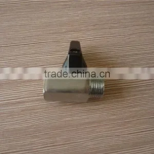 Chrome Plated Brass Small Ball Valve , Good Sealing Valves , Made in China's Zhejiang Province thumbnail-1