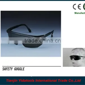 Black Frame and Lens Safety Glasses thumbnail-1