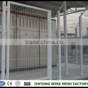 Cheap !!! Security Pvc Coated Curved Welded Wire Mesh Fence thumbnail-5