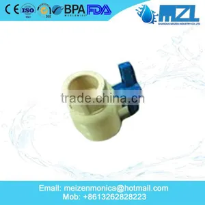 2015 The Hottest Plastic CPVC Ball Valve 100% Factory Production thumbnail-5