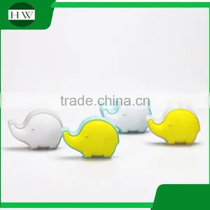Plastic Mini Cartoon Elephant Electric Plug Socket Led Sensor Day Night Lamp Light thumbnail-3