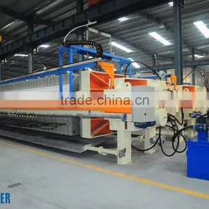 Pressure Holding Hydraulic Filter Press, Membrane Filter Press With Lower Moisture thumbnail-1
