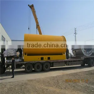 CE ISO Certified Pollution Free 6TPD Waste Plastic/tyre Pyrolysis Recycling Machine thumbnail-1