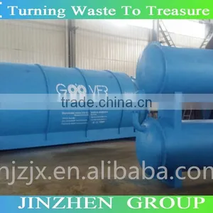 Continuous Waste Plastic and Tires Pyrolysis Machine With 50% High Oil Output CE Certificate thumbnail-2