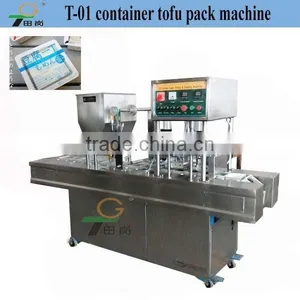 Plastic Box/cup Packing Machine,tofu Packing Machine/lactone Tofu Machine thumbnail-1