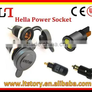 12 VOLT FUSED PLUG FITS CIGARETTE & HELLA DIN CONTINENTAL Type SOCKETS 20 AMP thumbnail-2