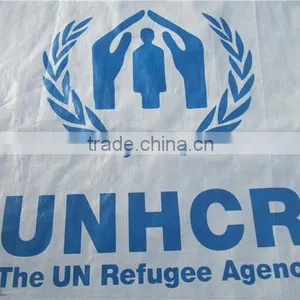 Good Quality Refugee Tarpaulin, UN Purchasing Tarpaulin, Covering LDPE Coated Tarpaulin thumbnail-1