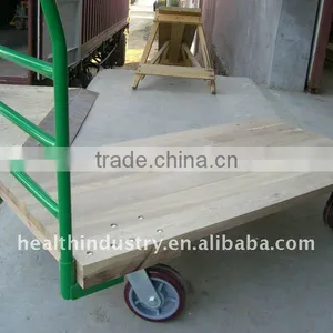 24" W x 48"L Wood Deck Platform Truck With Removable Handle thumbnail-1