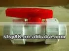 Good Price Plastic Pipe Valve, PPR Plastic Double Union Ball Valve for Water Pipe thumbnail-2