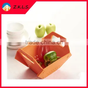 2 In 1 Kitchen Plastic Cutting Board And Fruit Vegetable Basket thumbnail-2