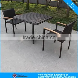 Внешняя пабовая стол и стулья с деревянной верхней частью PS-wood 646+8604 thumbnail-5