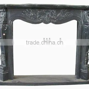 Indoor Marble Fireplace thumbnail-1