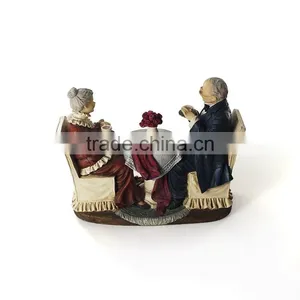 Artificial Souvenir Family Couple Sculpture thumbnail-5