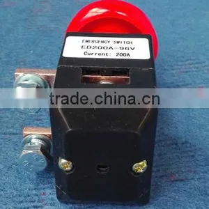 125A 12v/24v/36v/48v/60v/72v/96v/120v Emergency Switch/Emergency Stop Switch/Emergency Power Off Switch thumbnail-5