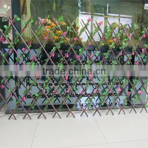 Beautiful Artificial Hedge Fencing Wholesale Silk Flowers Decorative Garden in China thumbnail-4