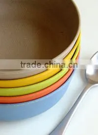 Cute Carton Crab Kids Dinner Set,bamboo Fibre Plate&bowl&tumbler&spoon&fork Dinner Set thumbnail-6
