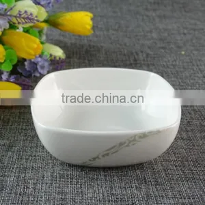 Wholesale Stock Porcelain Chafing Dish With Decal Print Color Box Packing thumbnail-1