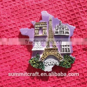 French Paris Resin 3d Eiffel Tower Souvenir thumbnail-1