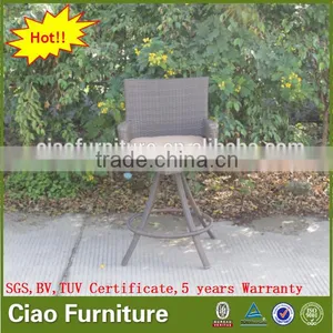 Outdoor Bar Furniture Revolve Bar Chair Rattan Bar Stool thumbnail-2