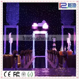 Soft Stage Decoration Wedding Star Event Decoration Rgb Vision Curtain thumbnail-1