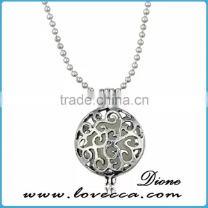 Best Gift Luminous Pendant Necklace Hollow Floating Glow in the Dark Luminous Necklace Locket thumbnail-5