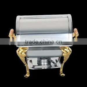 Induction Roll Top Stainless Steel Electric Chafing Dish Wholesale thumbnail-5