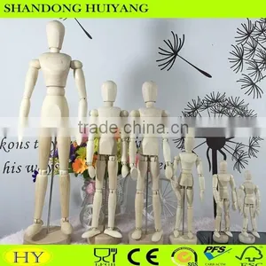High Quality Custom Popular Wholesale Wooden Mannequin Hot Wooden Puppet thumbnail-1