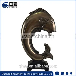 Large Bronze Fish Sculpture thumbnail-1