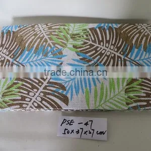 Handmade Fabric Foldable Office Storage Box With Lid thumbnail-4