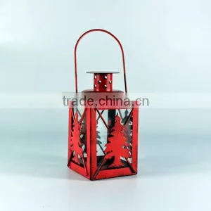 Mini Christmas Lantern With Tree thumbnail-4