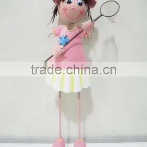 Hot Sale Fatastic Metal Doll Garden Stake for Decoration thumbnail-1