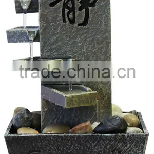 Tiered Serenity LED Relaxation Water Fountain thumbnail-1