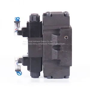 DSHG Electric Controlled Hydraulic Operated Directional Solenoid Valve thumbnail-4