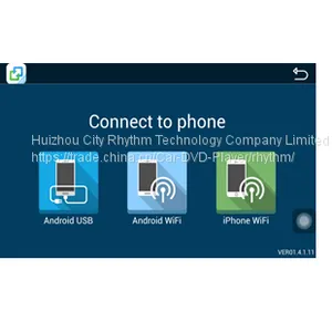Car Multimedia Player With 2 DIN 7 Inch Android GPS, Wifi, BT, Mirror Link, Smart Phone and IPhone Connectable thumbnail-2