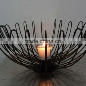 Votive Holder Wire Basket Design thumbnail-1