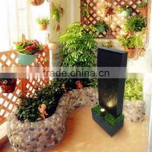 Interior Decoration Black Cool Indoor Waterfall Water Wall thumbnail-1