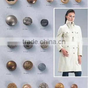 Nice Patterns Metal Fashion Grament Mlitary Buttons With Customer's LOGO thumbnail-1