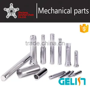 Professional OEM Customized Metal Mechanical Parts Chains Parts Roller Bush Pin Plate thumbnail-6