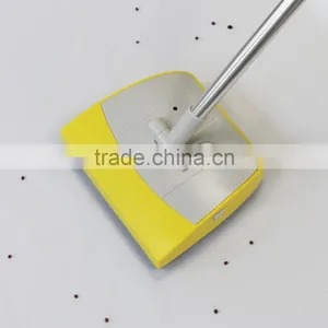High Efficient Cordless Floor Sweeper With Double Brush Wheels thumbnail-5