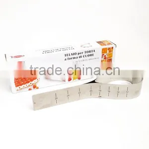 DIA 12-26CM Heart Adjustable Cake Ring thumbnail-1