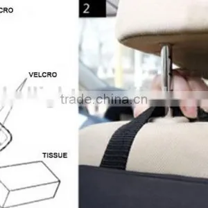 Car Seat Back Organizer Multi-Pocket Travel Storage Bag thumbnail-4