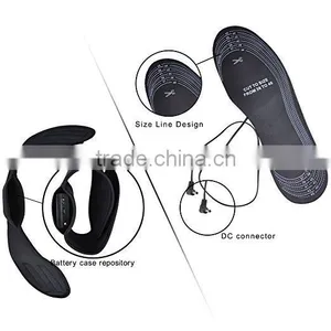 Battery Heated Insoles With Leg Straps Battery Powered for Men Women Foot Warmer thumbnail-2