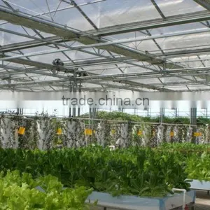 Large Multi-span Glass Green House Agriculture for Farming thumbnail-1