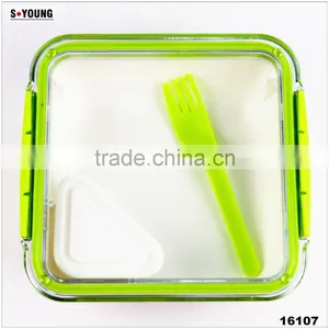 16107 Foldable Silicone Rice Box for Picnic thumbnail-1